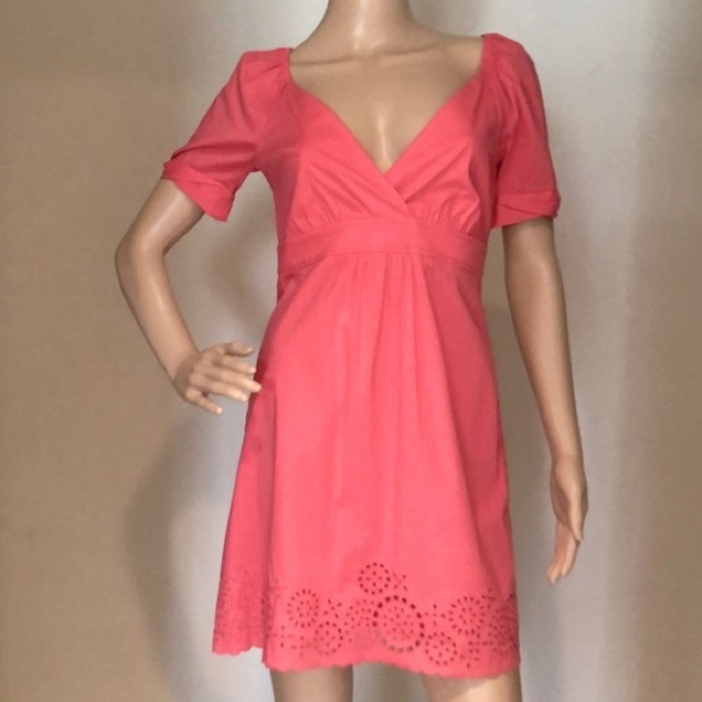 BCBGmaxazria coral dress size 2
